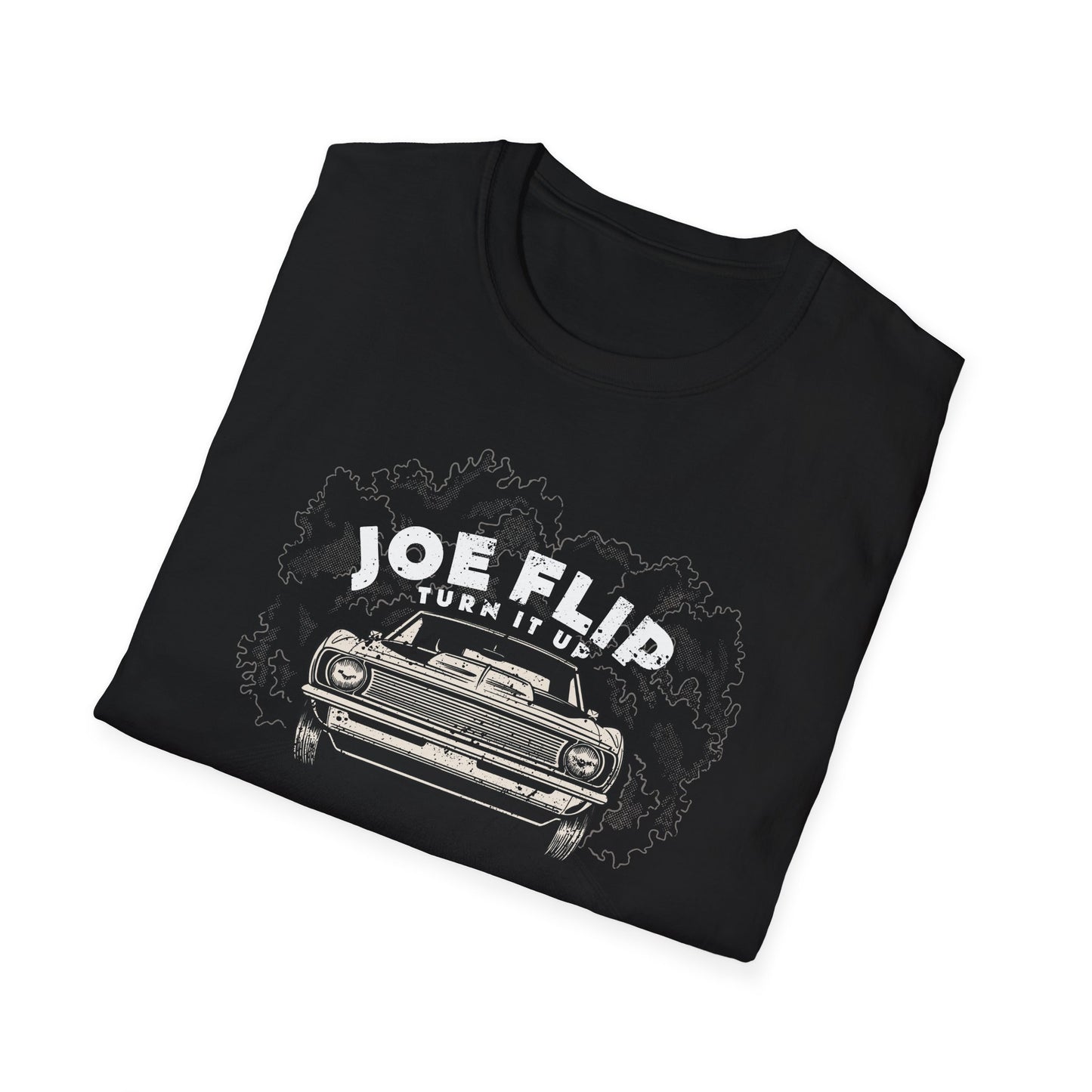 "Joe Flip Turn it Up" T Shirt and Signed CD of "Tin Can Tunes" while supplies last