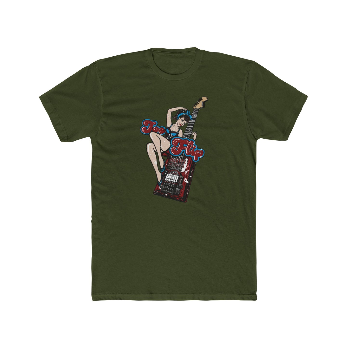 Vintage Pin-up Girl T-shirt - Available in 4 Colors (S - 5XL)