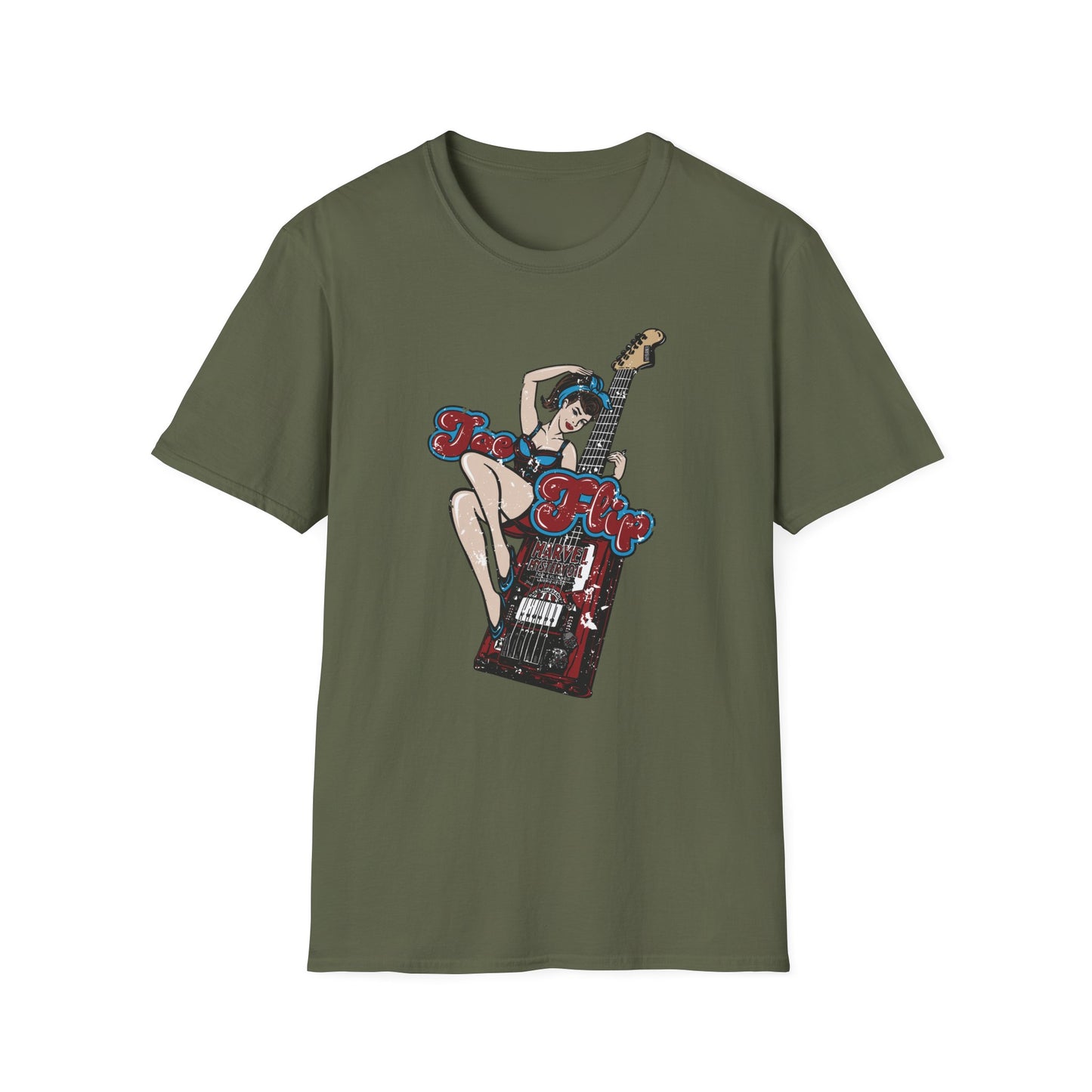 Vintage Pin-up Girl T-shirt