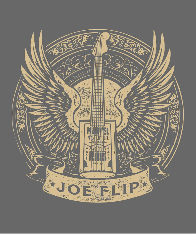 Joe Flip Flying Oil Can T-Shirt